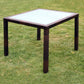 vidaXL Patio Dining Set Patio Table and Rattan Chair Outdoor Furniture Set-52