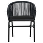 vidaXL Patio Bistro Set 3 Piece Patio Round Table Set Conversation Set Rattan-13