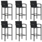vidaXL Patio Bar Set Bar Table and Stools Patio Furniture Set Conversation Set-27
