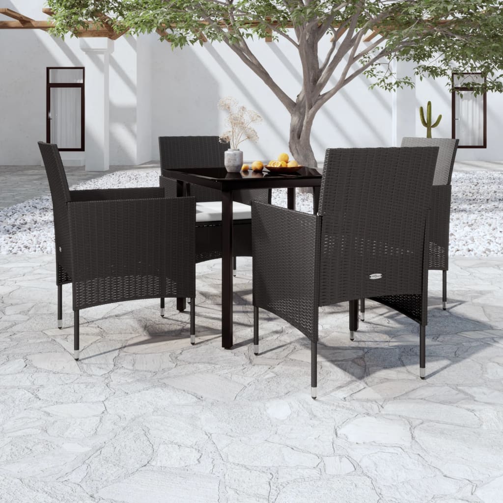 vidaXL Patio Dining Set Outdoor Dining Set Table and Chair Set for Garden-19