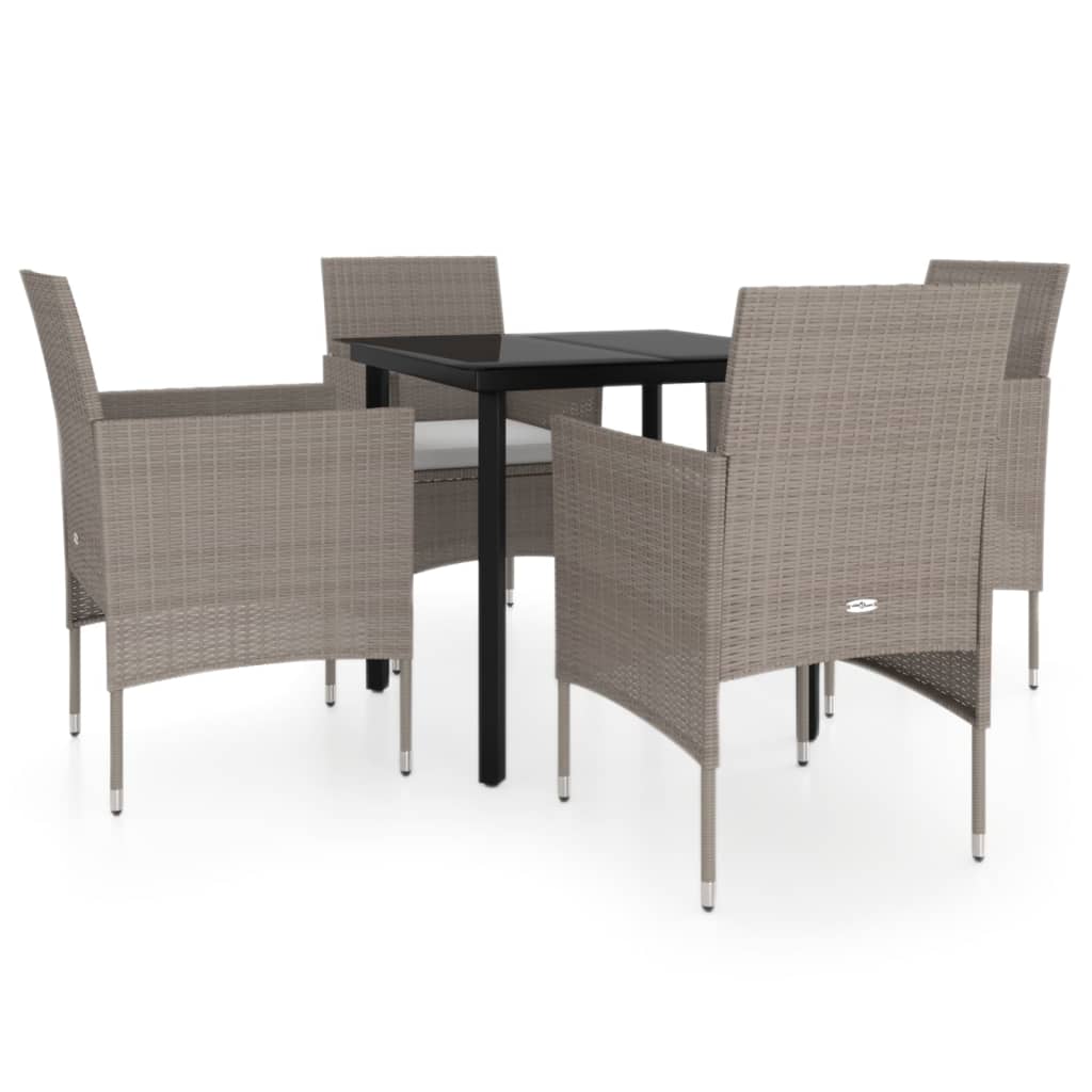 vidaXL Patio Dining Set Outdoor Dining Set Table and Chair Set for Garden-33