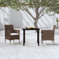 vidaXL Patio Dining Set Outdoor Dining Set Table and Chair Set for Garden-20