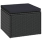 vidaXL Patio Furniture Set Patio Lounge Set Outdoor Furniture Poly Rattan-12