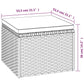 vidaXL Patio Furniture Set Patio Lounge Set Outdoor Furniture Poly Rattan-20