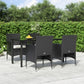 vidaXL Patio Dining Set Outdoor Dining Set Table and Chair Set for Garden-5