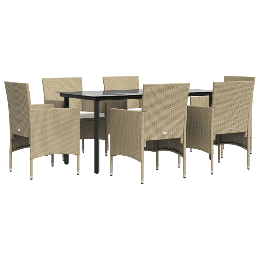 vidaXL Patio Dining Set Outdoor Dining Set Table and Chair Set for Garden-44