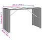 vidaXL Patio Bar Set Outdoor Patio Wicker Set Bar Height Chair Poly Rattan-67