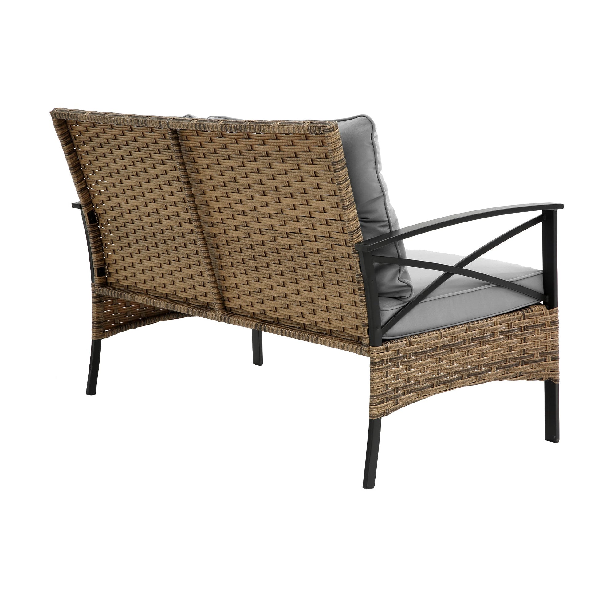 4 Piece Rattan Wicker Patio Set-3