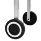 vidaXL XXL Trolley Charcoal BBQ Grill Stainless Steel with 2 Shelves-4