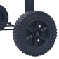 vidaXL Charcoal BBQ Grill Smoker with Bottom Shelf Black-6