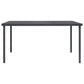vidaXL Patio Dining Set Outdoor Table and Chair Patio Conversation Set Steel-14
