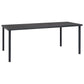 vidaXL Patio Dining Set Outdoor Table and Chair Patio Conversation Set Steel-10