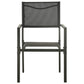vidaXL Patio Dining Set Outdoor Table and Chair Patio Conversation Set Steel-13